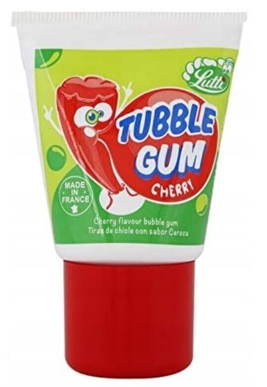 Lutti Tubble Gum Cherry 35g