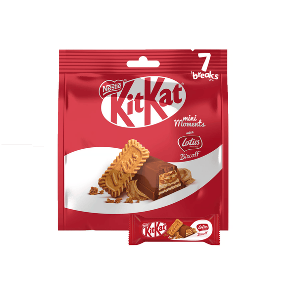 Kitkat Mini Moments Lotus Biscoff 116.2g