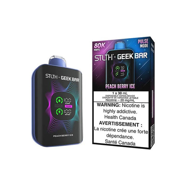Stlth Geekbar Peach Berry Ice 80k