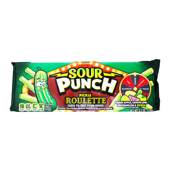 SourPunch Straw Pickle  Roulette