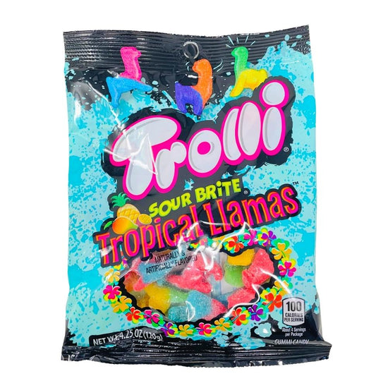 Trolli Sour Brite Tropical Llamas 120g