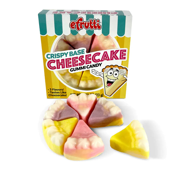 Efrutti Crispy Base Cheesecake Gummi Candy 23g