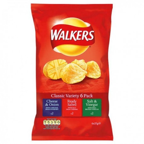 Walkers Classic 6 Pack