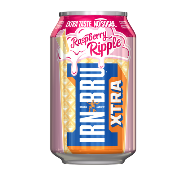 Irn Bru xtra Raspberry Ripper 330ml