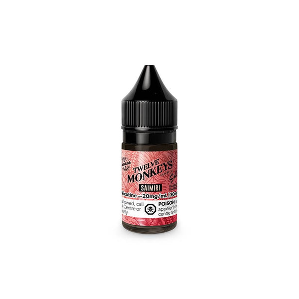 Twelve Monkeys Saimiri 30ml Nicotine Salt eLiquids