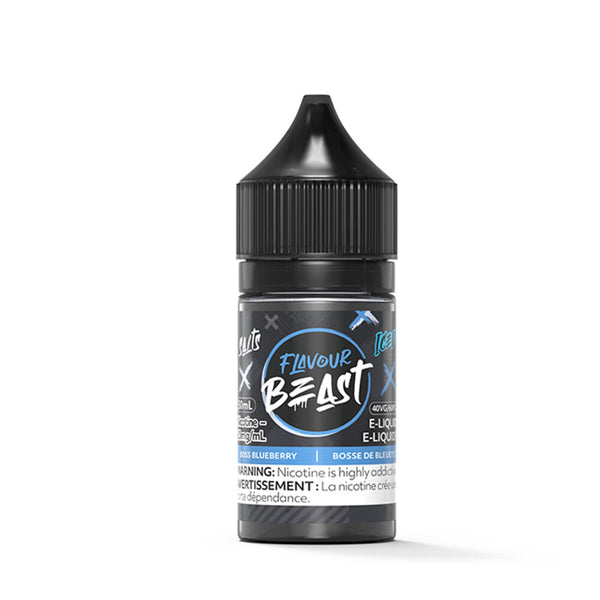 Flavour Beast Boss Blueberry Iced 30ml Nicotine Salt eLiquids