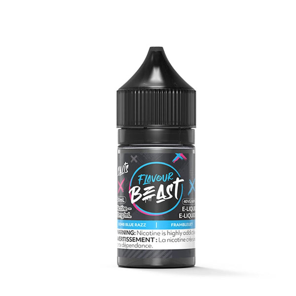 Flavour Beast Bomb Blue Razz 30ml Nicotine Salt eLiquids