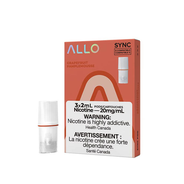 Allo Sync Pods Grapefruit 3/Pk