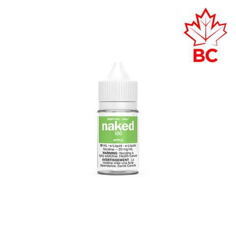 Naked Maxx Apple (Menthol) 30ml Nicotine Salt eLiquids