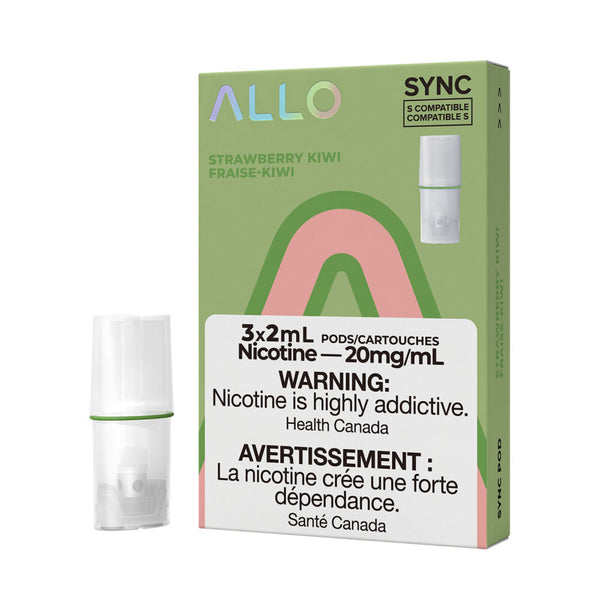 Allo Sync Pods Strawberry Kiwi 3/Pk