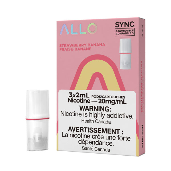 Allo Sync Pods Strawberry Banana 3/Pk