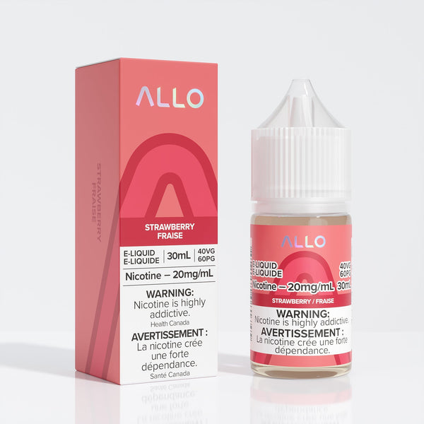 Allo Strawberry 30ml Nicotine Salt eLiquids