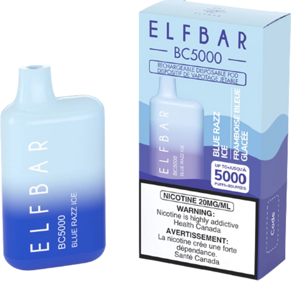 Elf Bar BC5000 Blue Razz Ice 5000 Puffs