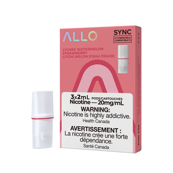 Allo Sync Pods Lychee Watermelon Strawberry 3/Pk