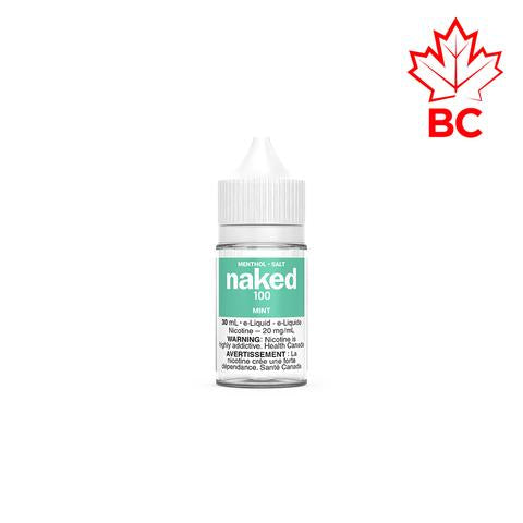 Naked Maxx Mint 30ml Nicotine Salt eLiquids