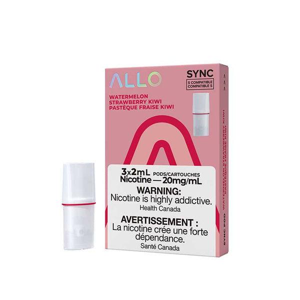 Allo Sync Pods Watermelon Strawberry Kiwi 3/Pk