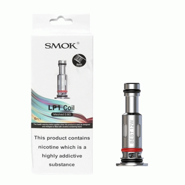Smok Lp1 Replacement Coils Meshed 0.8 5/Pk