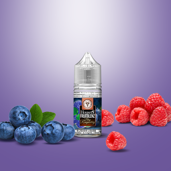 Vango House of Fruits Blenz Blue Raspberry 30ml Nicotine Salt eLiquids