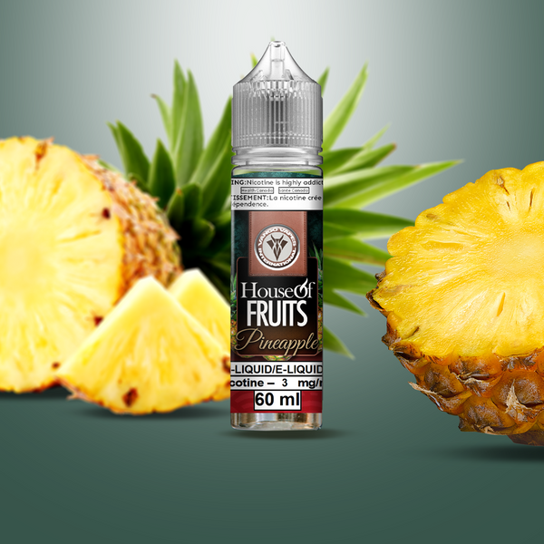 Vango House of Fruits Pineapple 30ml Nicotine Salt eLiquids
