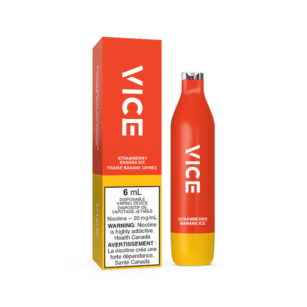 Vice Strawberry Banana Ice 2500 Puffs