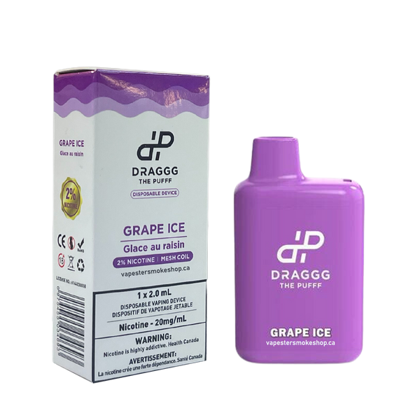 Draggg Grape Ice 800 Puffs