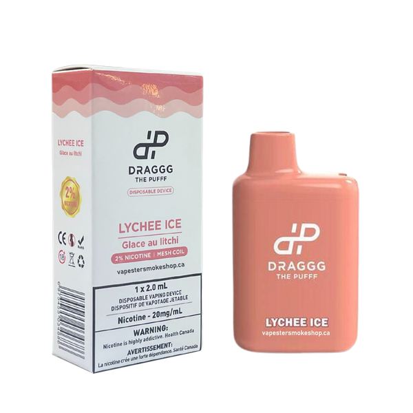 Draggg Lychee Ice 800 Puffs