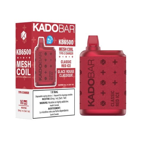 Kadobar Classic Red Ice 6500 Puffs