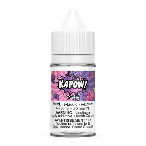 Kapow Purply 30ml Nicotine Salt eLiquids