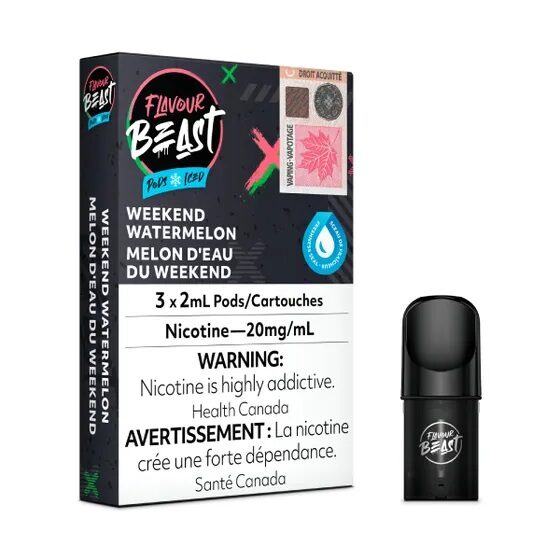 Flavour Beast Weekend Watermelon 3/Pk